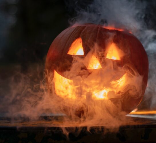 smouldering pumpkin halloween events in dorset