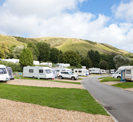 caravan park in swanage