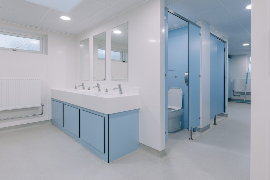 toilet and shower block ulwell