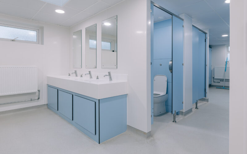 toilet and shower block ulwell